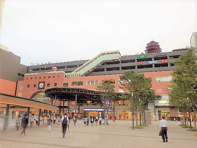 意外と立派 大分駅の鉄道神社と屋上庭園 大分県 大分市 日本に もっと恋する旅